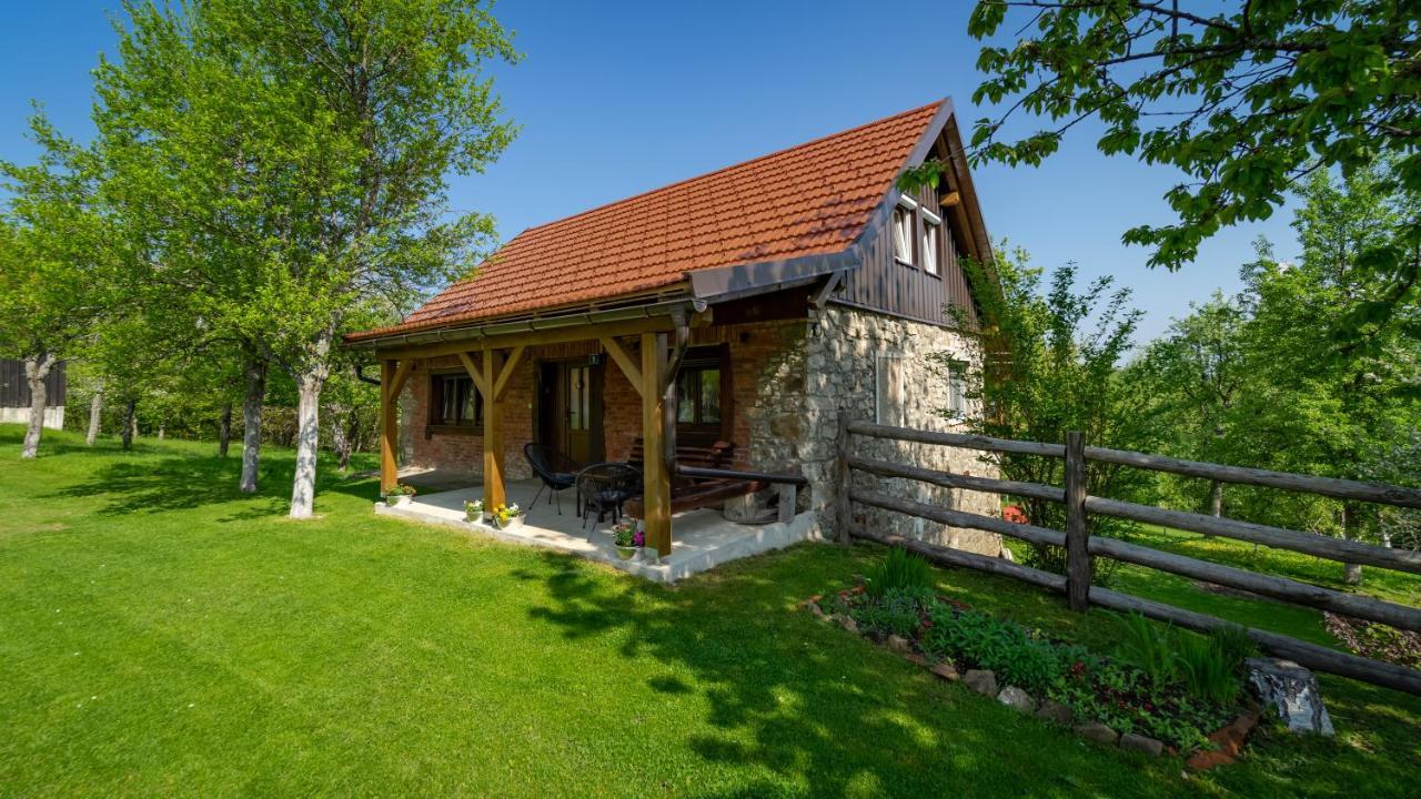 Holiday Home "Sleme" With Jacuzzi, Big Garden And Arbor With Fireplace Skrad Экстерьер фото